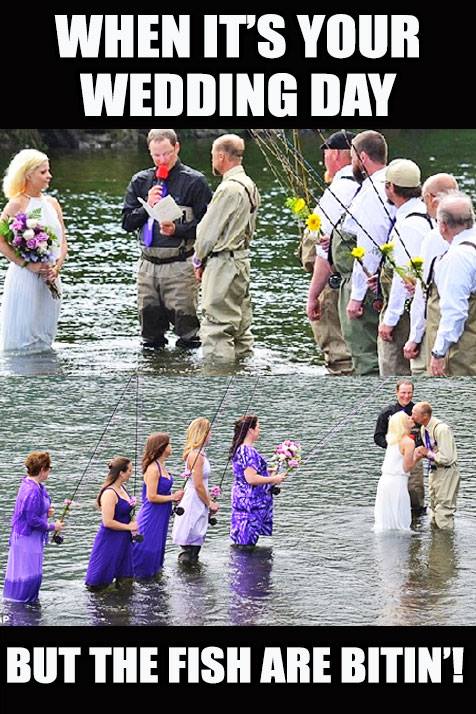 Pentagonfishing's tweet photo. Wedding theme today. Oh ya. Royal Wedding this weekend. Whoo Whoo ........lol.
#fishn #fishing #angling #weddings #fishermen #fishers #WHY? https://t.co/tsSGqu2FNx