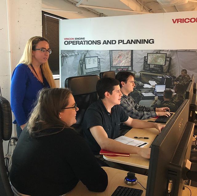 TheGlobeIn3D's tweet photo. #vricon welcomes our newest team members! One training finishes, they’ll be building The Globe in 3D. Why? Because #geointmatters https://t.co/1FgiCJM6ax https://t.co/1SgnwMW62q