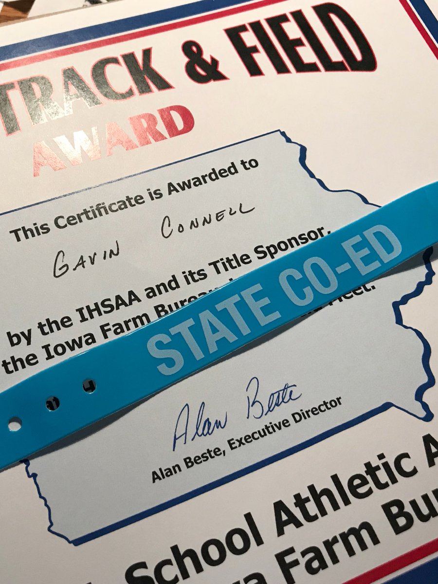 CharlesCityTF's tweet photo. 4 years and some ups and downs to get here, but Gavin Connell is set to take the track in the 3200 at 4:05pm this afternoon! #noregrets https://t.co/oSiACgQqcI
