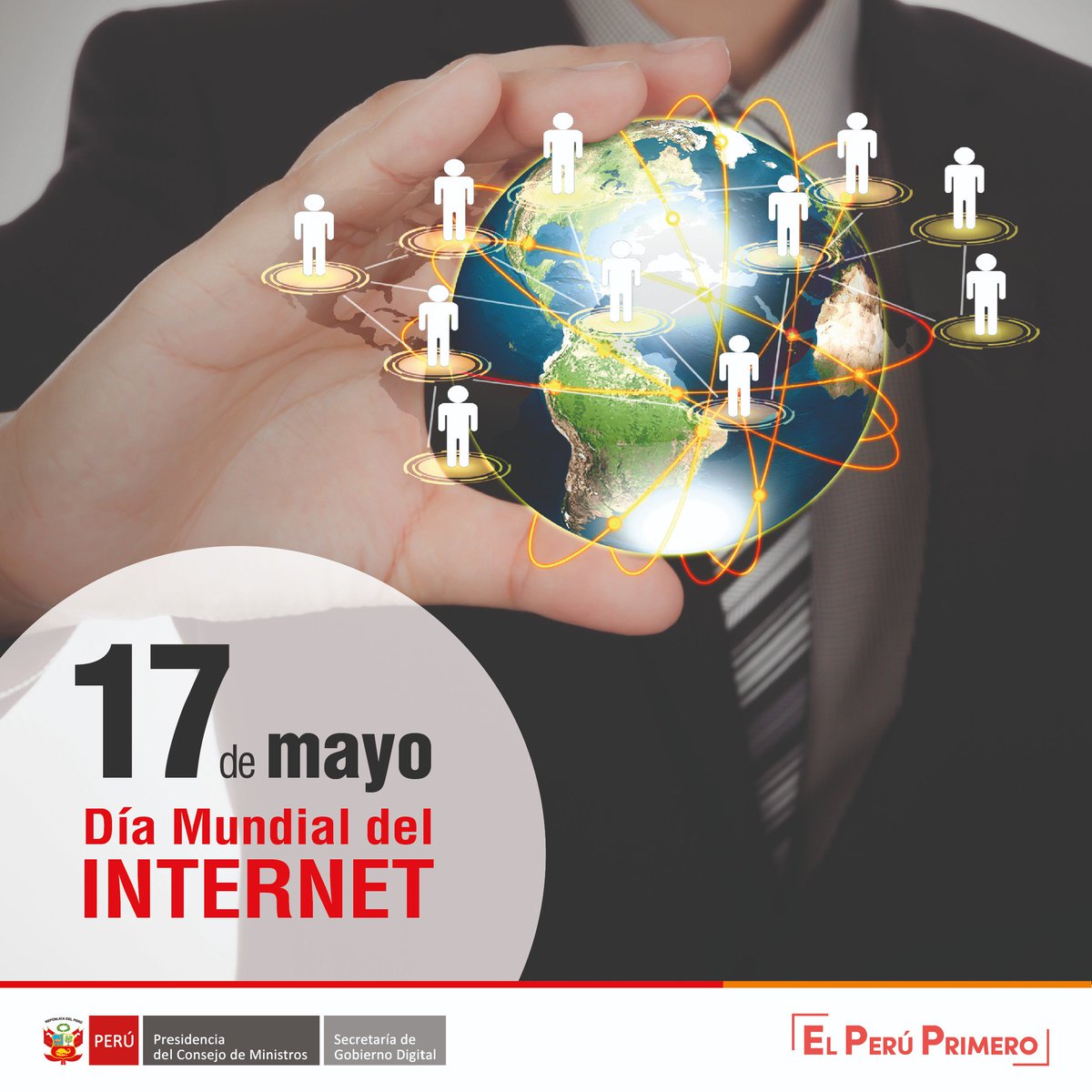 PeruPaisDigital's tweet photo. ¡Feliz Día Mundial del Internet!
Un día como hoy se celebra el Día Mundial de las Telecomunicaciones y la Sociedad de la Información #DíaDeInternet https://t.co/nXobp5vmcI