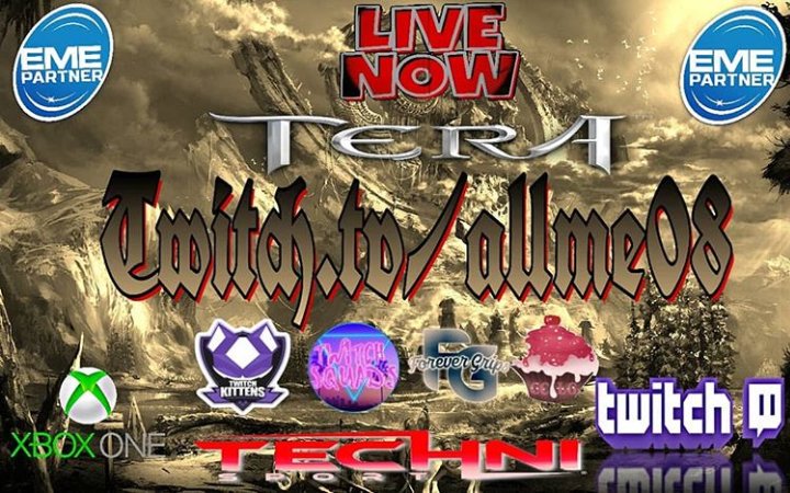 RICKROXX83's tweet photo. Im live guys come check out some #tera grind in the #primelounge  doinh some leveling  in the dungeons 👊😎👊 #tk #twitch #twitchaffiliate #twitchkittens #thecupcakelegion #hellzarmy #teammafia #emepartners #eme #supportallstreamers https://t.co/IHtiUoT4yM