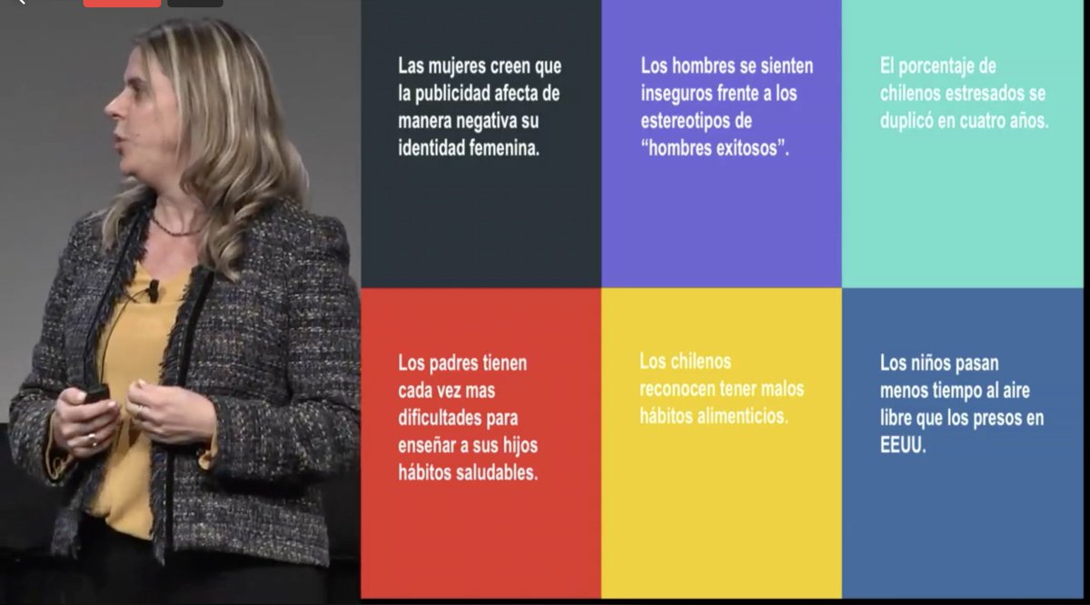 icare_chile's tweet photo. Chantal Goldschmidt, directora de marketing de @Unilever Chile, dice en #COMAR2018 que "hay que pasar de hacer marketing para clientes a hacer marketing para personas". Síguelo en https://t.co/HhoiFc9QLl https://t.co/4d85jPpH06