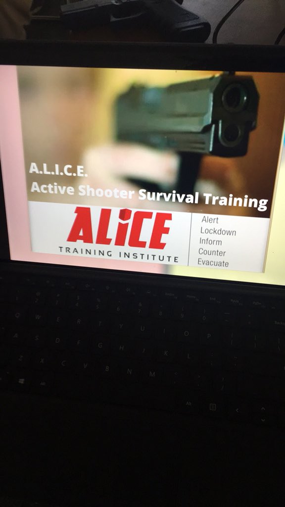 We’re presenting active shooter survival training for <a href="/WC_CircuitClerk/">Will County Circuit Clerk</a>!
