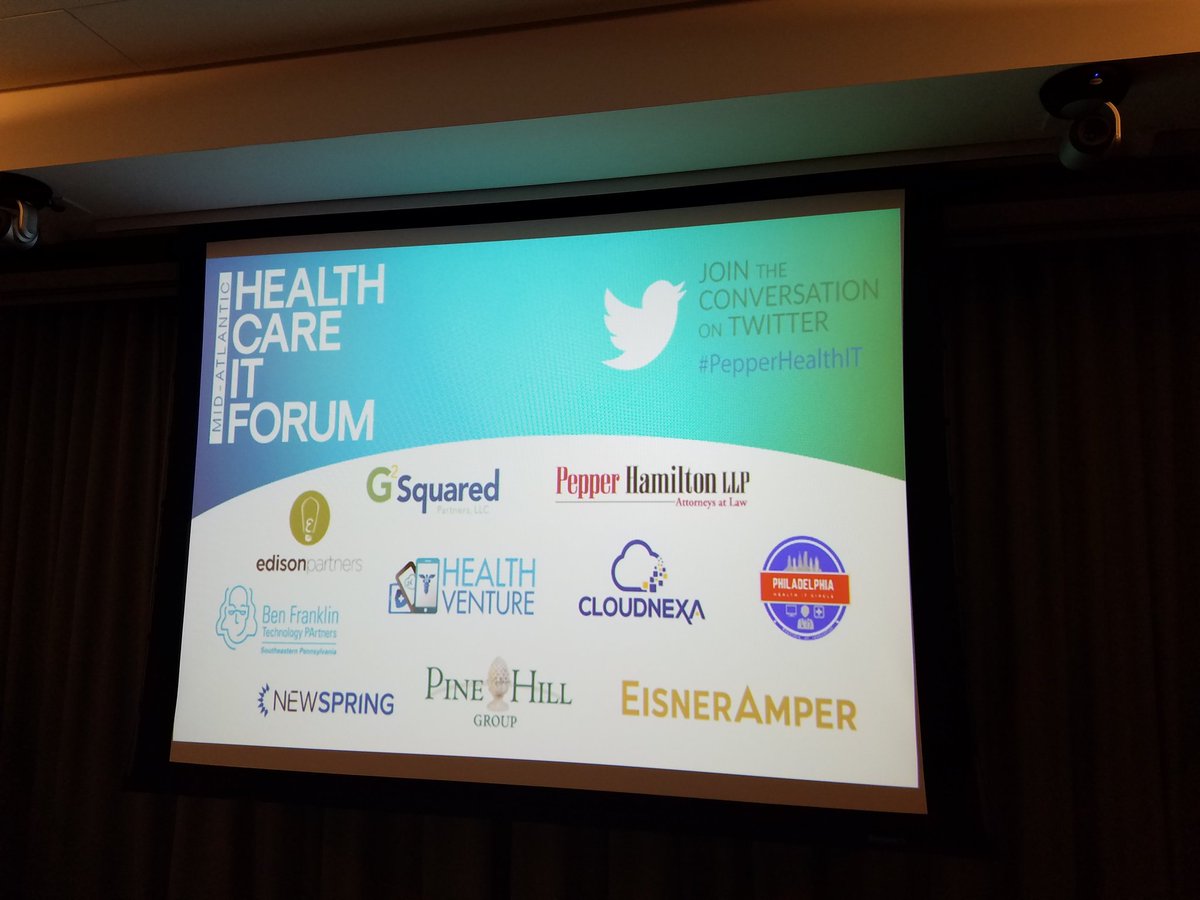 RistCall's tweet photo. Excited to present at Mid-Atlantic HealthCare IT forum #PepperHealthIT https://t.co/2Tg5dvvQNE