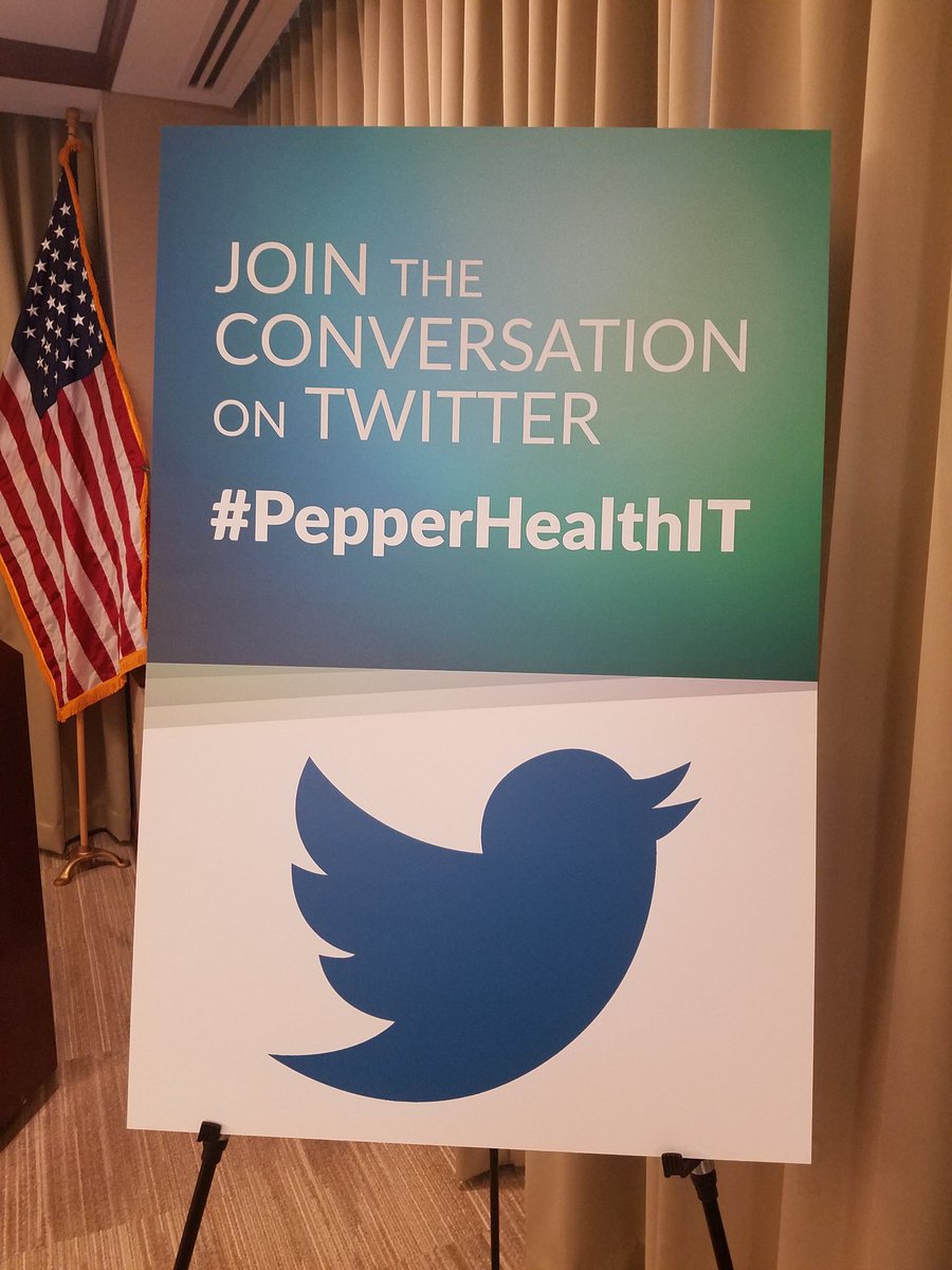 RistCall's tweet photo. Excited to present at Mid-Atlantic HealthCare IT forum #PepperHealthIT https://t.co/2Tg5dvvQNE