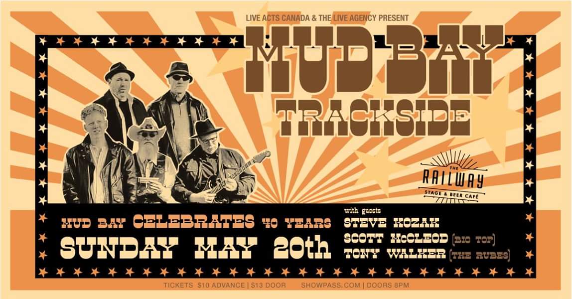 Celebrating 40 years of music making with a few friends at the Railway this Sunday! facebook.com/events/1895946…