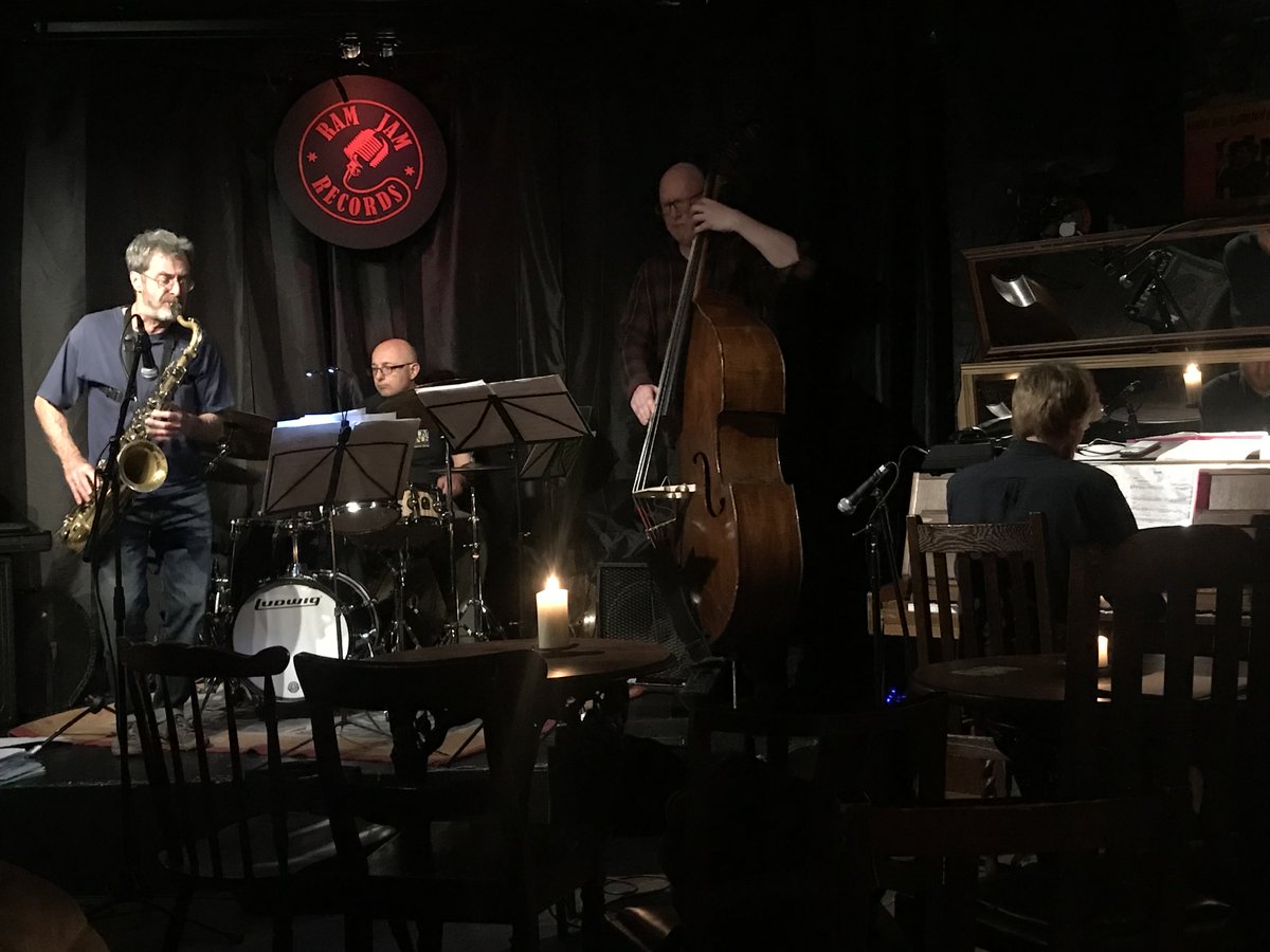 LondonJazz's tweet photo. Great to be back at @greyhorseking #ramjamclub for @timandturner @tmillarmusic Eric Ford Dave Jones https://t.co/1QKZj3qoOF