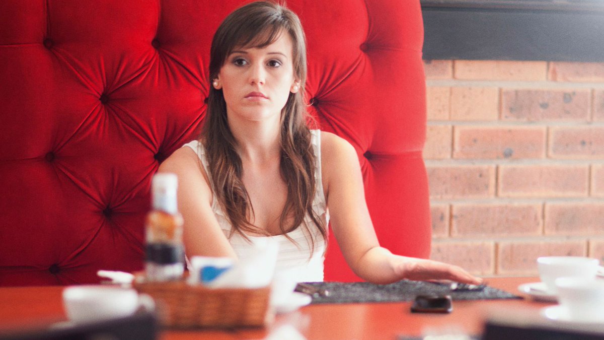 TheOnion's tweet photo. Woman Nervously Reaches For Cell Phone As Suspicious Black Man Tells Her Today’s Soup Is Minestrone https://t.co/wEQAIGpdec https://t.co/qiKuNObVgr