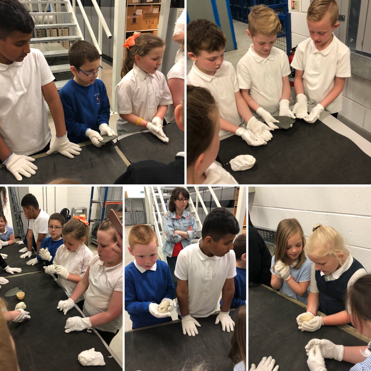 P4PiriePark's tweet photo. P4b were being archaeologists today @GMRCNitshill finding out more about Ancient Egypt and looking at artefacts from this time 😃 🇪🇬⚱️ https://t.co/YD9c6a6BCD