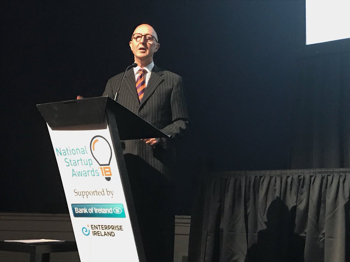 It’s an exciting night for start-ups as <a href="/ConallOM/">Conall O Móráin</a> officially opens this year’s National Startup Awards, celebrating excellence in Ireland’s start-up community <a href="/StartupsIreland/">Startups Ireland</a> @BOIstartups <a href="/EI_HPSU/">Irish Startups</a>