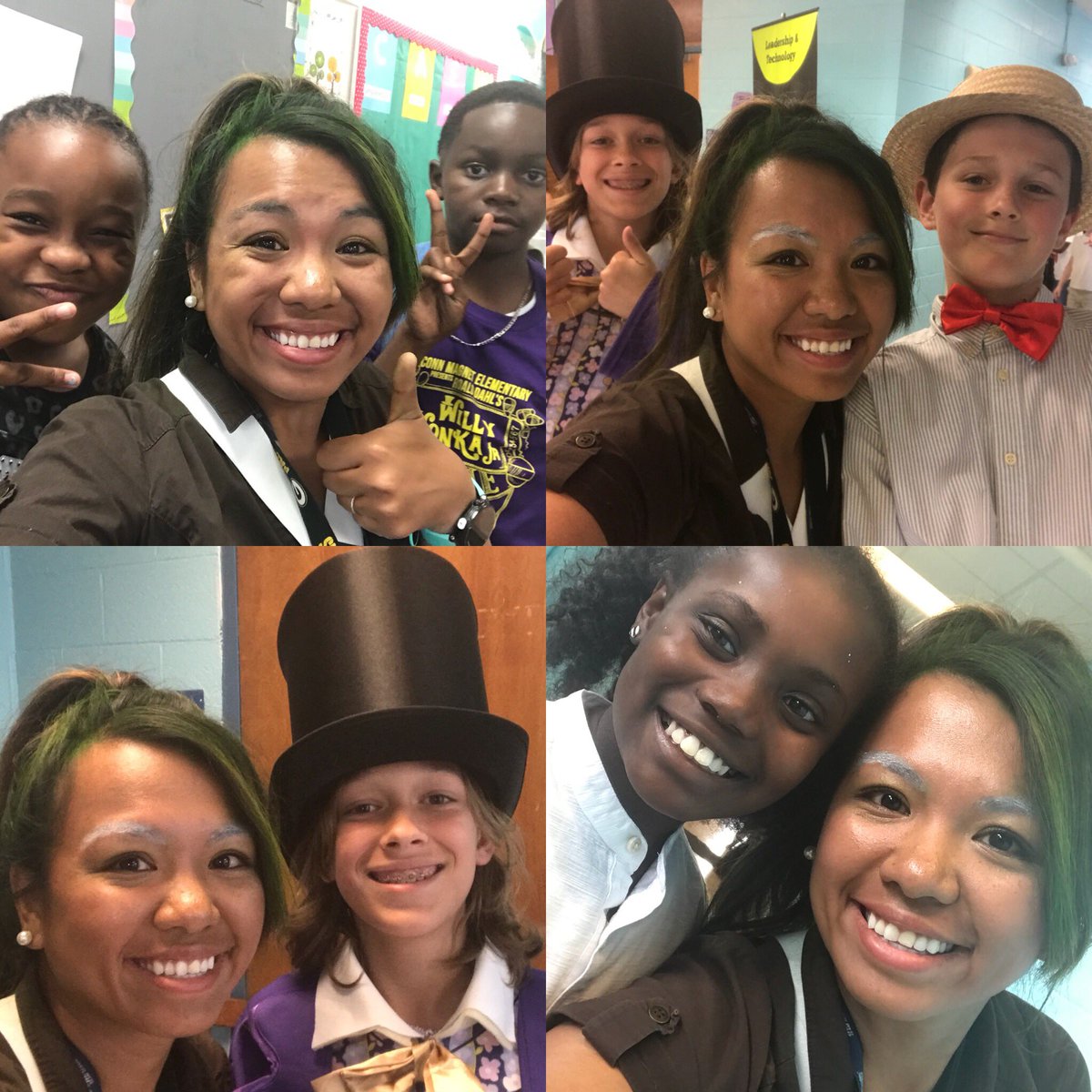 hmeerdinkclass's tweet photo. My students did a PHENOMENAL job performing the Willy Wonka Jr. today!! I am SO PROUD of them!! #wonkaweek #willywonka #ArtsEd #connfifth @BtbestBest @ConnMagnet https://t.co/2pYDPwRcRT