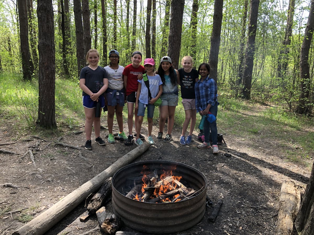 #DolsenThinkers learning how to survive in the wilderness!