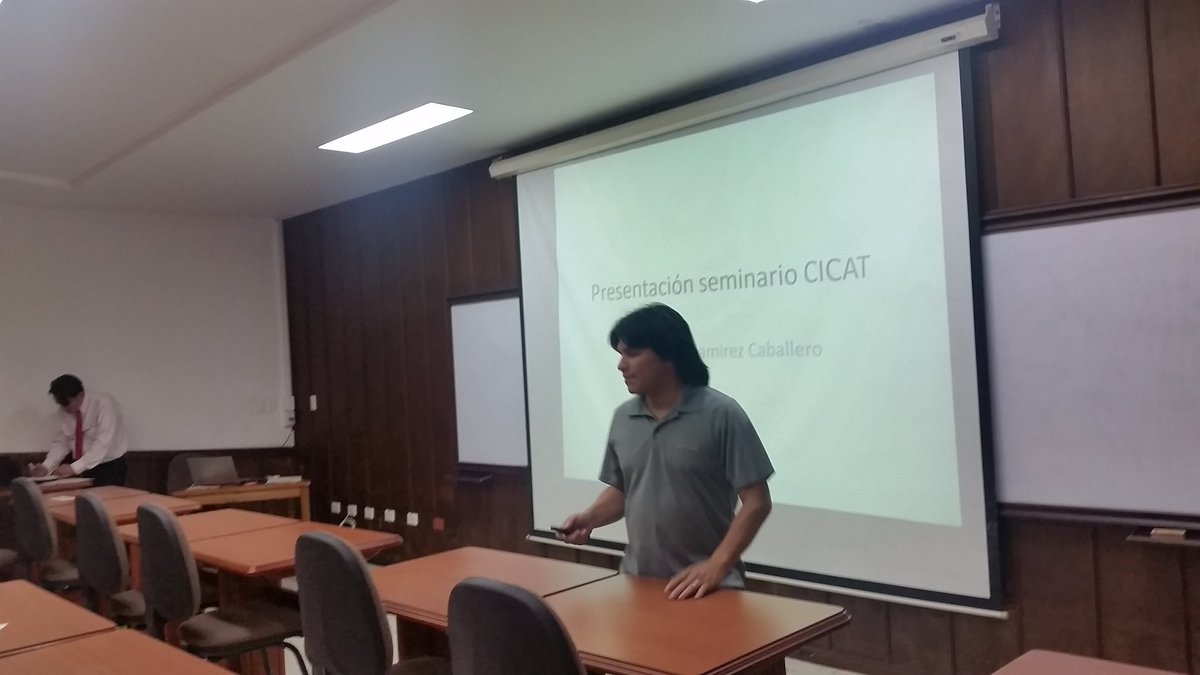 CICATUIS's tweet photo. #CICATSeminars #7thSession #LeMotduProf #G-Ramírez talks about his experience as a former PhD student. https://t.co/XckhthdA3c