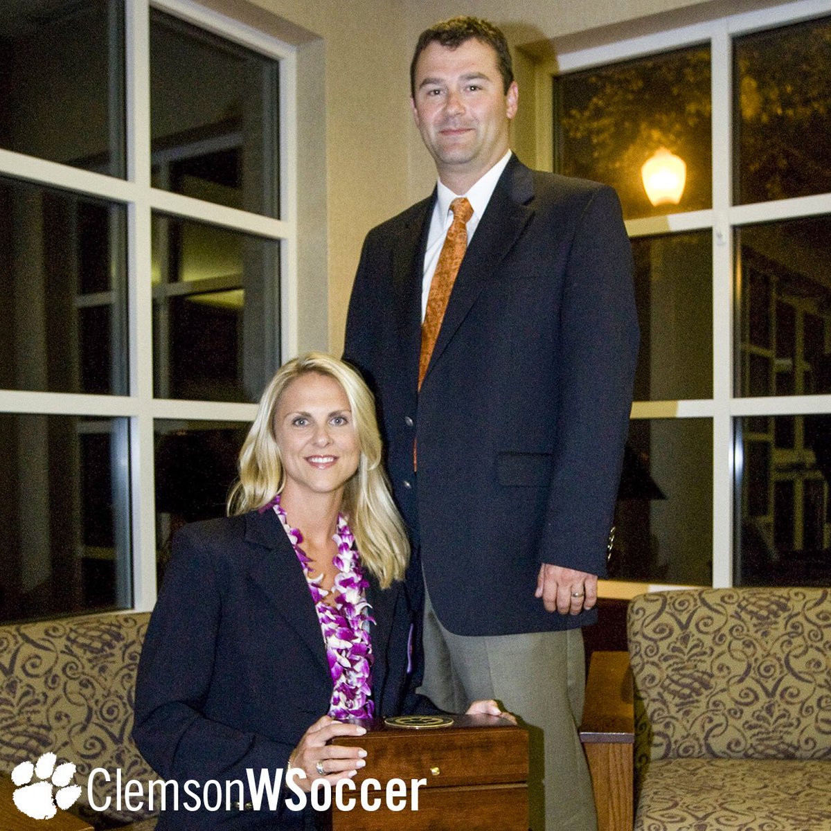 clemsonwsoccer's tweet photo. #TBT | Sheri Bueter Hauser was a freshman on the inaugural #Clemson women’s soccer team in 1994! Sheri was featured in the May issue of the @IPTAY_ Orange: The Experience magazine in the @BlockCClub Spotlight!

READ: https://t.co/9itjJxGAuJ 

#ClemsonFamily https://t.co/MPqYwUwCr7