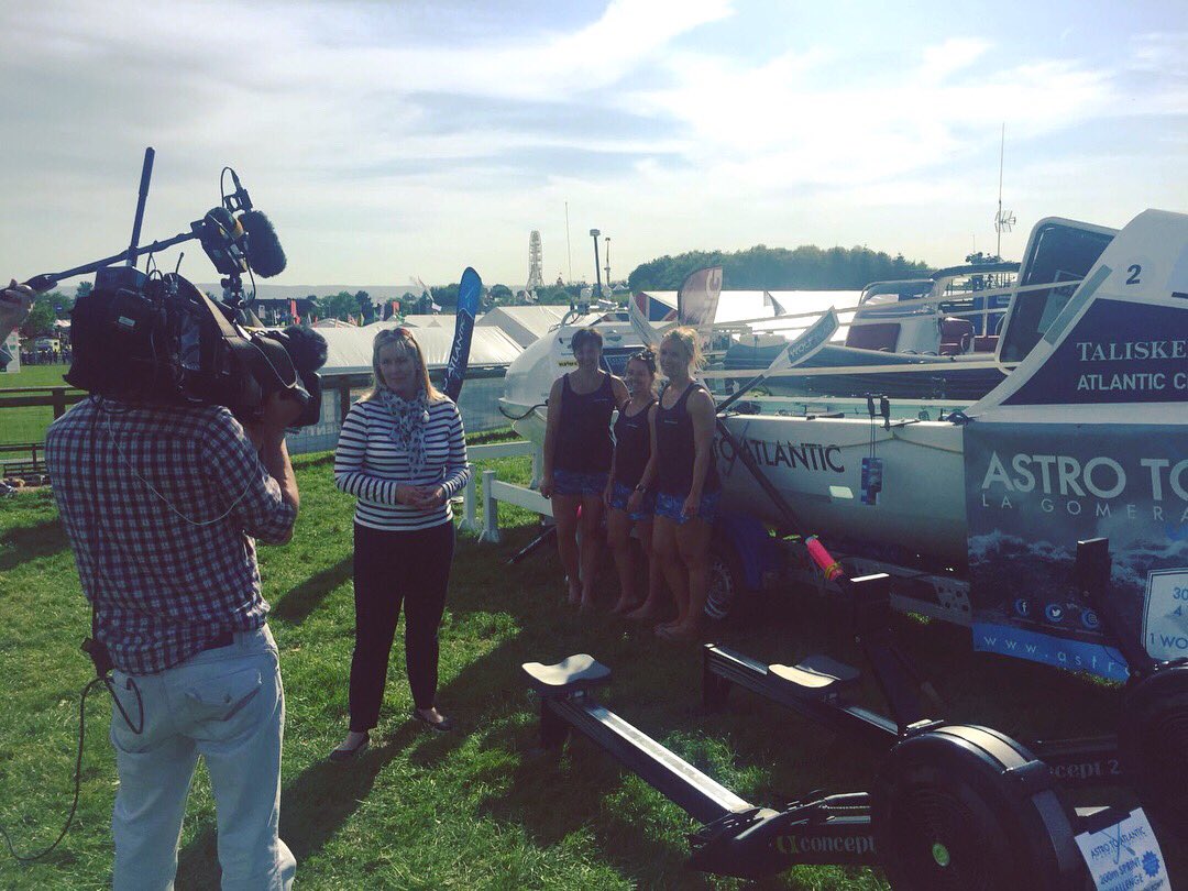 Amazing day 1 <a href="/DevonCountyShow/">Devon County Show</a> on <a href="/WolfRockBoatCo/">Wolf Rock Boat Co.</a> <a href="/BRIG_UK/">BRIG UK</a> stand! Thanks to everyone who said hello &amp; took on our row sprint challenge! Big thanks to <a href="/Unit6CrossFit/">Unit6 CrossFit</a> for the kind use of rowers. Great to be featured on <a href="/BBCDevon/">BBC Devon</a> &amp; <a href="/itvwestcountry/">ITV News West Country</a> today too - Roll on day 2 tomorrow!