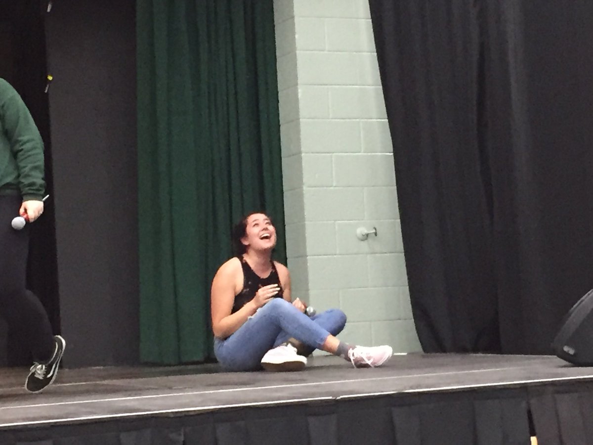 bgrhs's tweet photo. Having a moment as we prepare for Finalé.....  Sofia is fine... https://t.co/VKAwDnYl3L