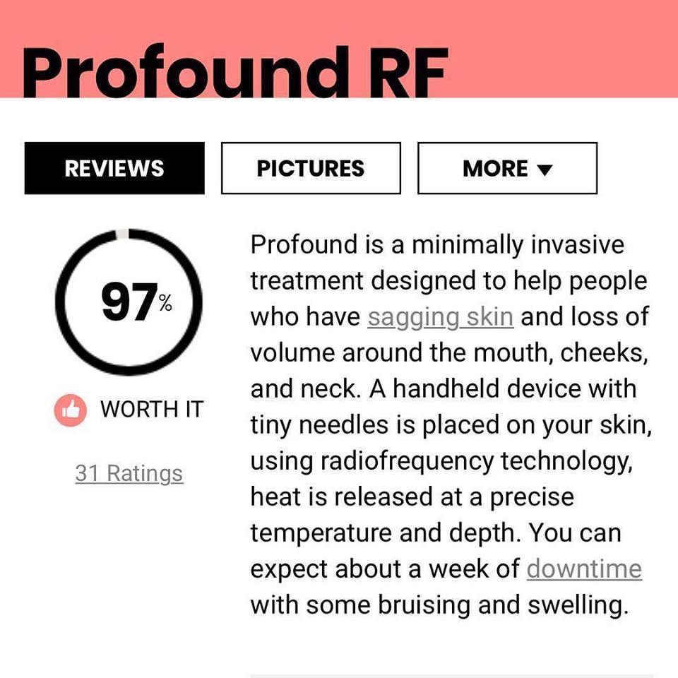 CandelaMedical's tweet photo. Results speak! #ProfoundRF has a 97% #WorthIt rating on @realself
https://t.co/2uQZCrg65K https://t.co/7anoeXjaom