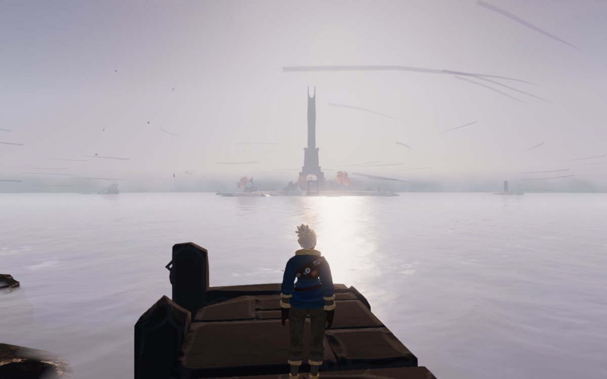 Retr0Rob's tweet photo. When the first second of a game fills your heart with magic and your mind with wonder… Wow! #makesail #indiegame #indiedevs https://t.co/hmEOBH977c
