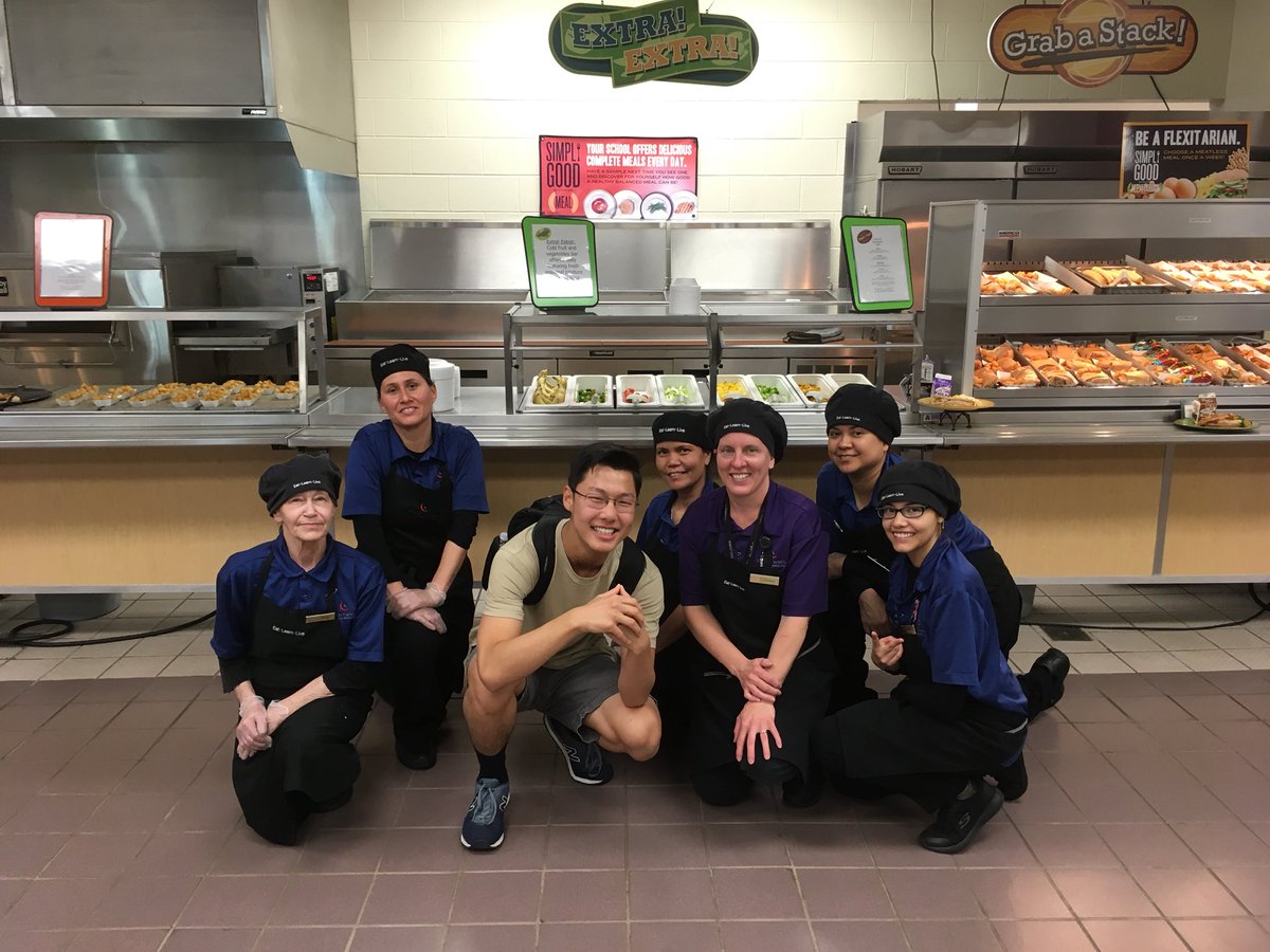 Y’all don’t realize that the beautiful lunch ladies held me down for these four years.