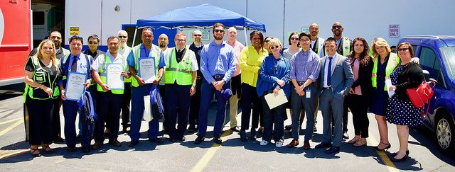 LADOTofficial's tweet photo. Have you thanked your @ladottransit driver lately? As we continue celebrating Transit Driver Appreciation Week, make sure to show your appreciation. They keep #MovingLAForward! #MYLADOTdriver #LADOT #DASH #CommuterExpress #Cityride https://t.co/PBIsuEqRHo
