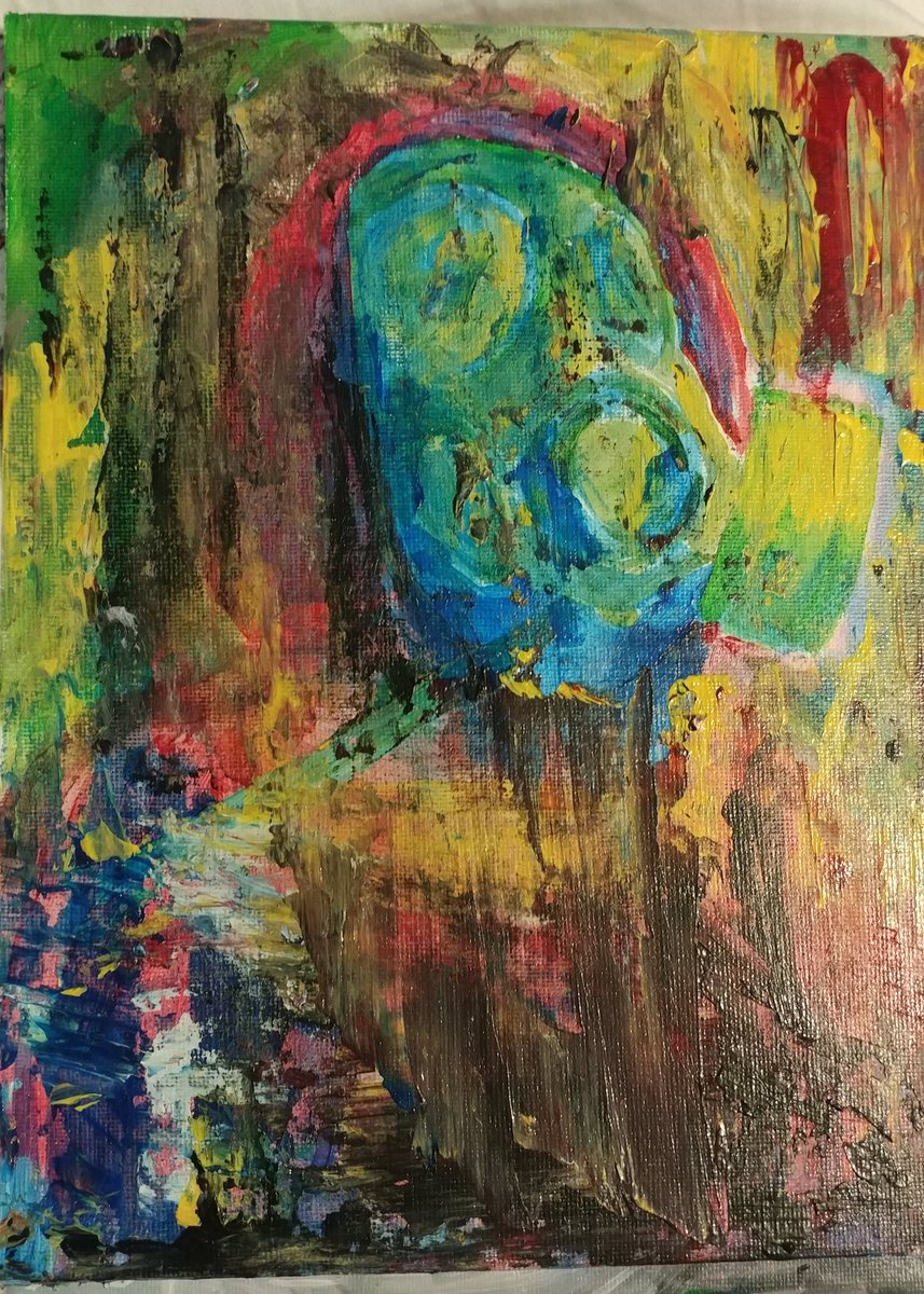 AHSFringeFest's tweet photo. Heres a sneak peak of some of @Hundiscanadian paintings that will be sold and on display tomorrow! Come check it out!!! https://t.co/oZwwMt5UNd