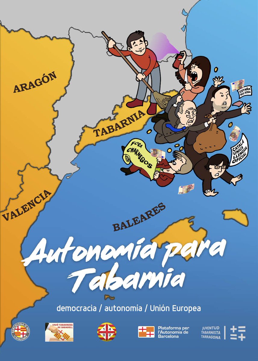 AmbiConstructiv's tweet photo. @resistenciareus #Tabarnia51ComunidadAutónomaYa
#TabarniaLliure #TabarniaLibre
#FreedomTabarnia
#TabarniaIsNotCatalonia https://t.co/kLZGfMDo19