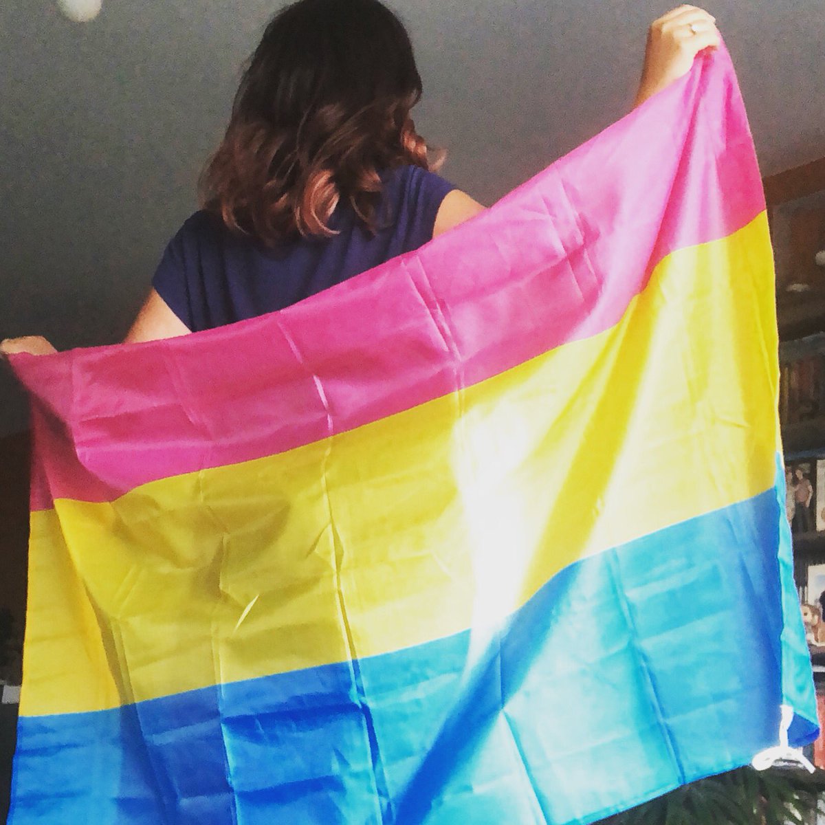 EllenAsylumwise's tweet photo. What’s your superpower? Stand with your brothers, sisters and siblings today. 🏳️🌈💗💛💙 #IDAHOT #fightfearwithlove #panpride https://t.co/DsFOngwBK9