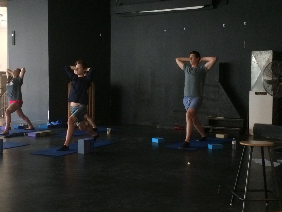 MrsRChambers's tweet photo. Super proud of these yogis for trying something new and working on their mental health. #yoga #SDG3 Thx for organizing @odessajmss 🧘‍♀️🧘🏼‍♂️ https://t.co/0KC8NS2AWW
