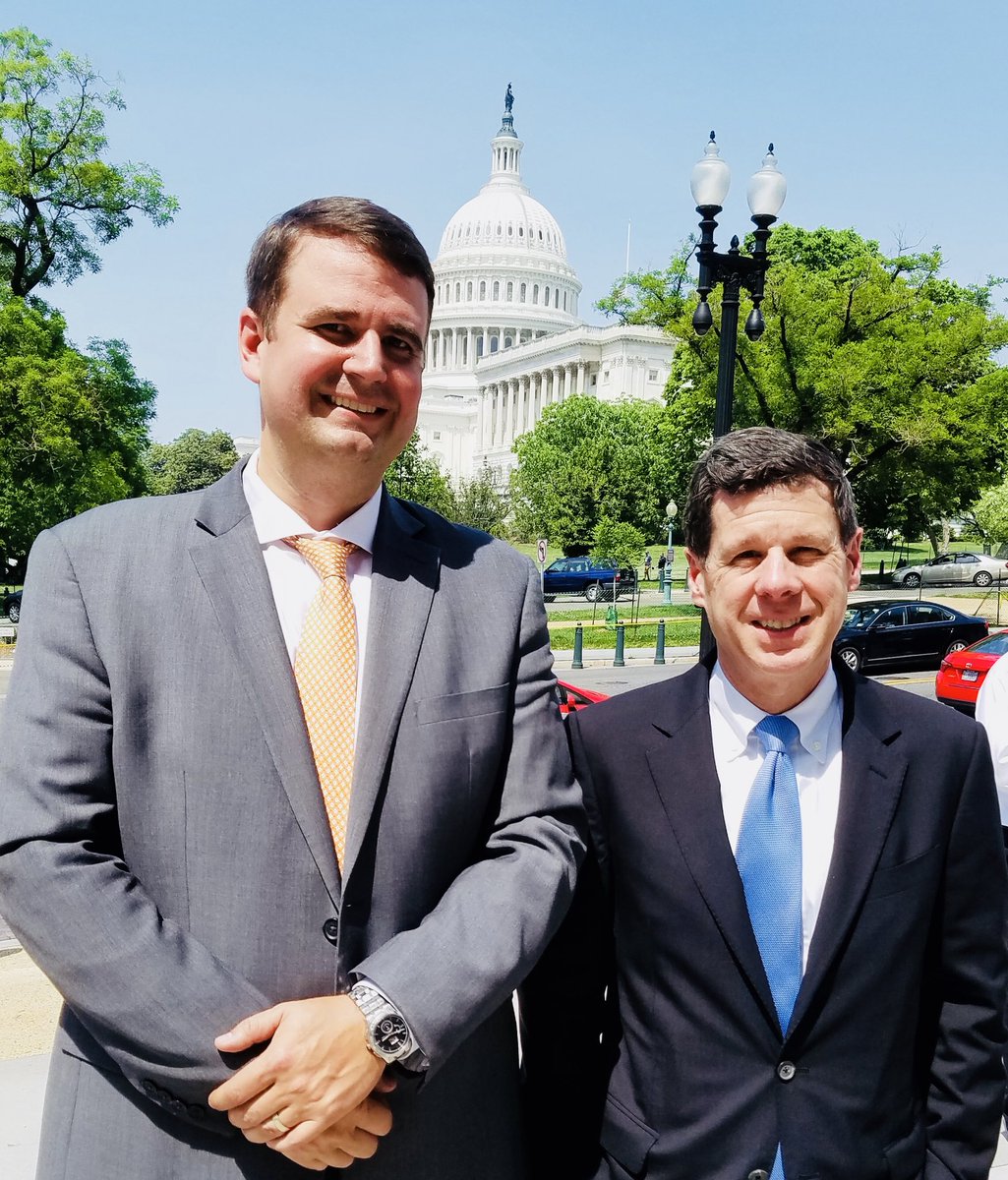 dfenhagen's tweet photo. Good time at the #ibmflyin with @SamGordy1 and @SallySM1 and IBMers across America to advocate policies on Data Responsibility, skills, privacy, trade and emerging technologies @IBMpolicy Thanks @StenyHoyer @Call_Me_Dutch @RepSarbanes @RepCummings @VanHollenForMD @BenCardinforMD https://t.co/mpT1PGsGam