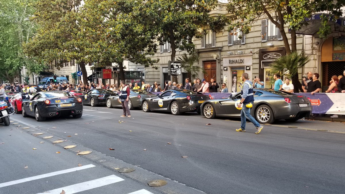 filbertman's tweet photo. is at the Westin Excelsior and got upgraded to an amazing luxury suite overlooking the Mille Miglia checkpoint in Rome!  Thanks @spg #spglife https://t.co/rBgQIyxub9