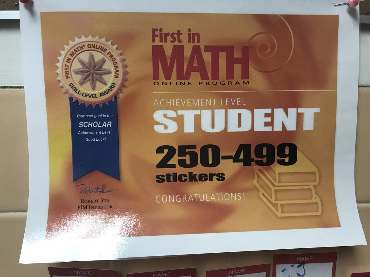 TSmithBES's tweet image. All of my students have passed “rookie status” and are on student level or beyond! We are also 3rd place team of the week! Congratulations everyone! @OxfordStES @BSDThirdStreet #mathmotivation #firstinmath #seaternation #workinghard