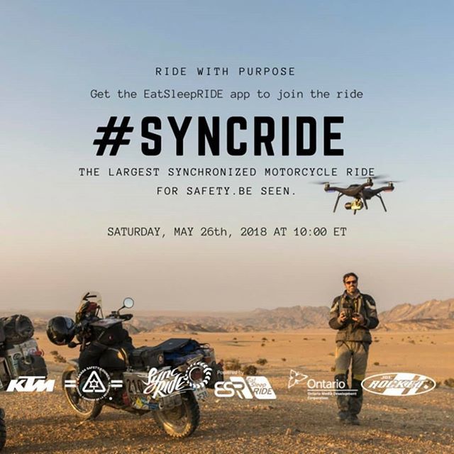 DDFMCrewChief's tweet image. Who's doing this?! #Repost @eatsleepride.app
・・・
#SyncRIDE Saturday, May 26th we ride for us, to be seen. To celebrate riding, riders and the awesome mode of transportation we choose and love, while we remind four-wheelers to watch for us. SyncRIDE i… ift.tt/2IOOMgk