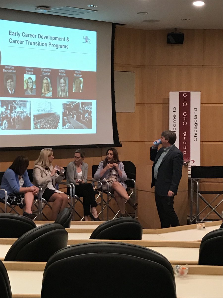 JimNekuda's tweet photo. Dr. Michelle Eppler @DoSofBU and other panel members discuss Early Career Development &amp; Transition Programs #LearningExecutive @HumanCapitalLab @corporatelearn https://t.co/OS9IwVbCAi