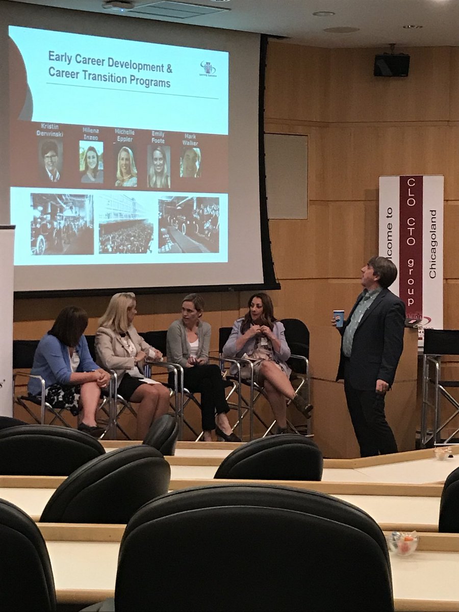 JimNekuda's tweet photo. Dr. Michelle Eppler @DoSofBU and other panel members discuss Early Career Development &amp; Transition Programs #LearningExecutive @HumanCapitalLab @corporatelearn https://t.co/OS9IwVbCAi
