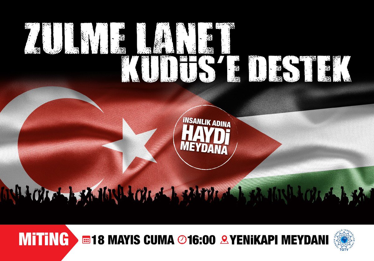 CK_Samsun's tweet photo. İnsanlığa gözünü, kulağını kapatmış dünya duysun diye yarın 16.00'da #KudüsİçinYenikapıdayız https://t.co/1BYNP26tbG