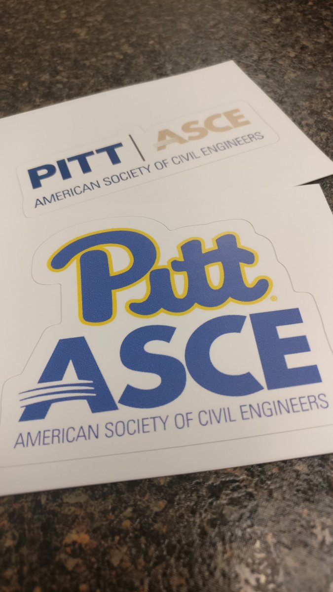 Pitt Asce On Twitter Pitt Asce Stickers Are Here Stay Tuned To
