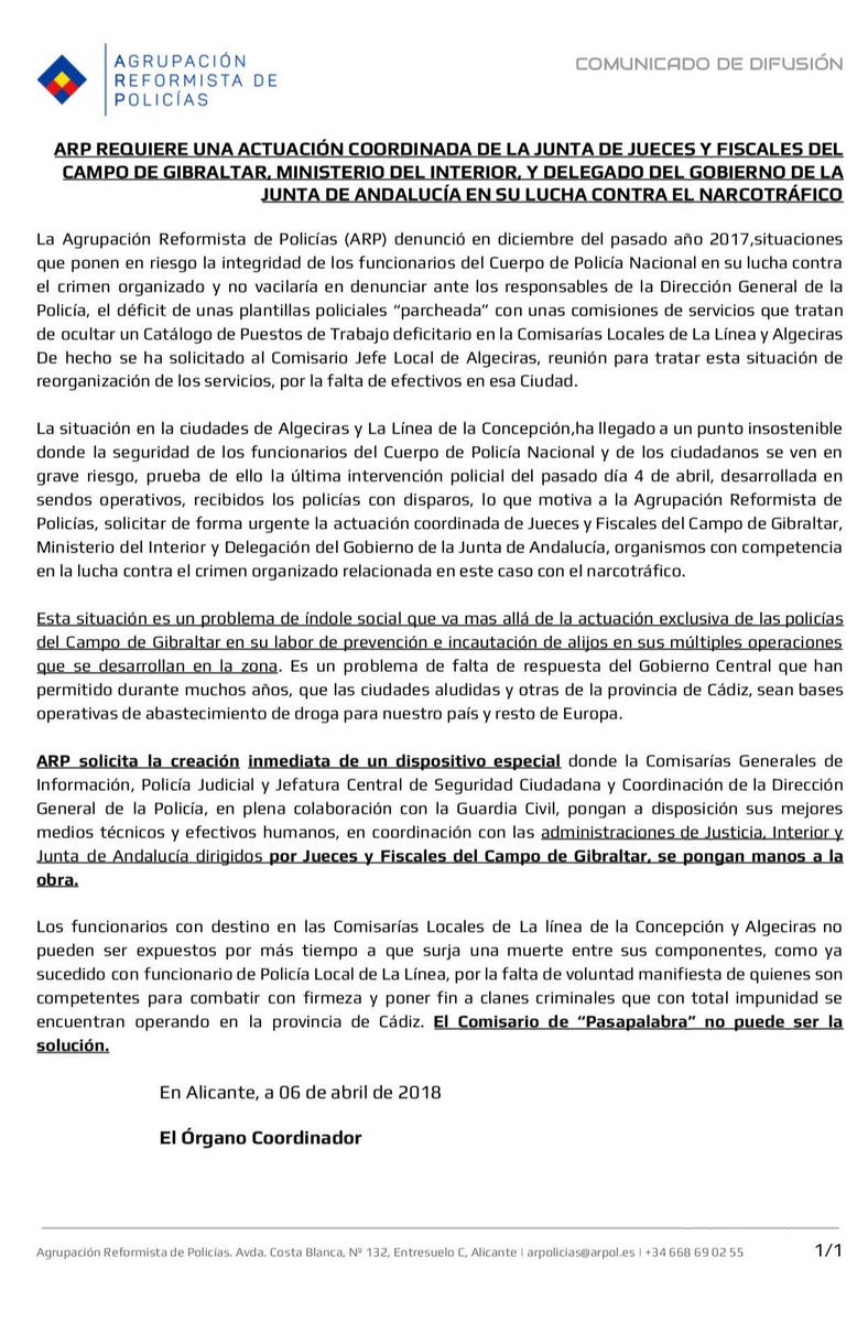 arp_lugo's tweet image. Resulta indigno de un ministro esta pasividad ante tan trágicos sucesos

Le instamos a que, al menos, intente afrontar esta grave situación, @zoidoJI 

Es muy serio lo que está pasando y le estamos advirtiendo cada hora

#ARPmarcandoritmo 
#ARPdenuncia 
#ARPdandosoluciones