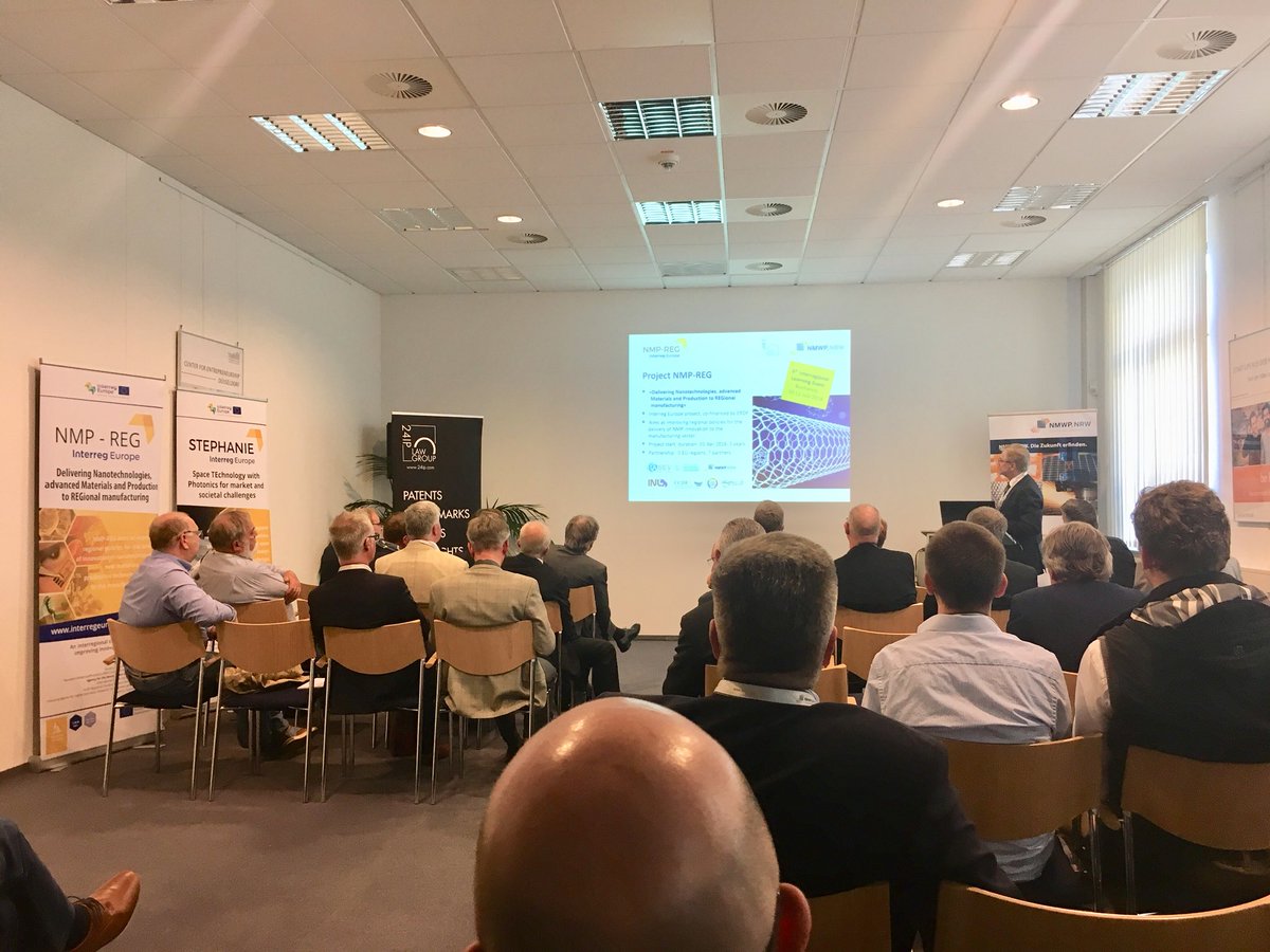 NMWP_Management's tweet photo. Vivid discussions about the importance of Intellectual Property Management and strategies in the context of @interregeurope project #nmpreg @Cluster_NMWP event about Patent- and IP-Management. @INTERREGTweets https://t.co/ZY7dE6IvVq