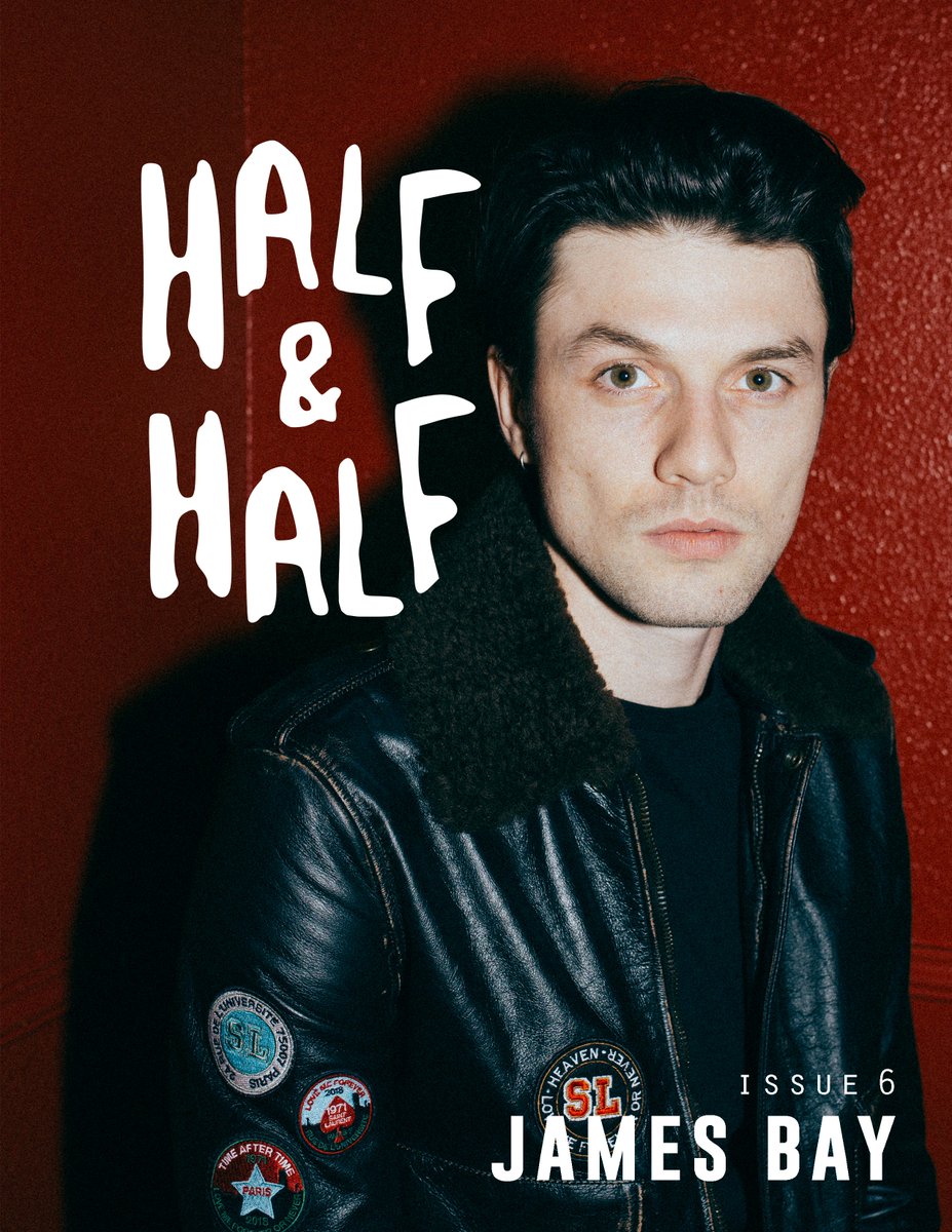 ISSUE 6

featuring <a href="/JamesBayMusic/">James Bay</a> 

halfnhalf.co/blog//zine-iss…

photo by <a href="/sammkeeler/">sam keeler</a>