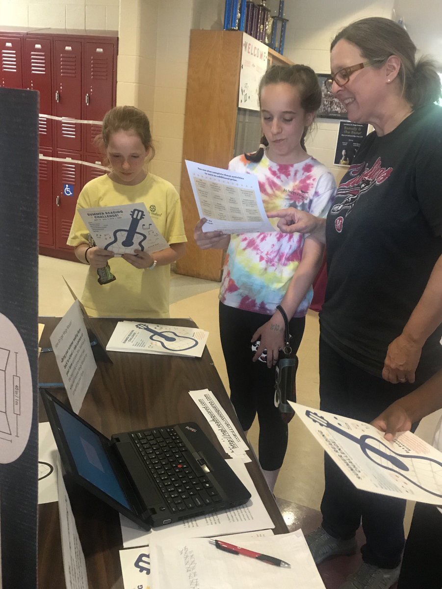 Meigs_Magnet's tweet photo. We have art. We have music. We have a murder mystery! We have Summer Reading! We have @ParnassusTruck #wherespeggy #EWTA https://t.co/MzToBqFoMA