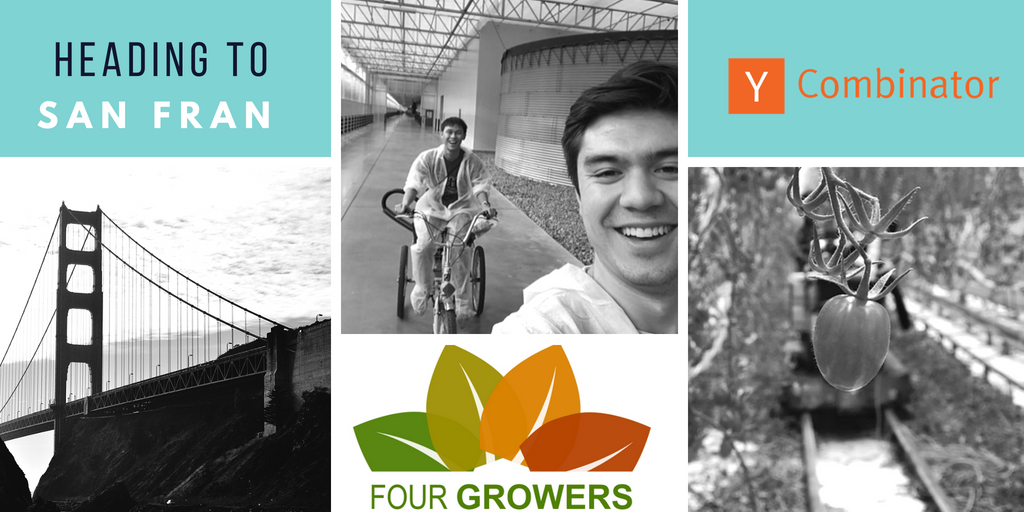 PittInnovates's tweet photo. Pitt Student Startup Four Growers Accepted into Silicon Valley Accelerator @ycombinator https://t.co/ZcSizF0xyk @fourgrowers @Pittengineering https://t.co/31W5h5GRcw