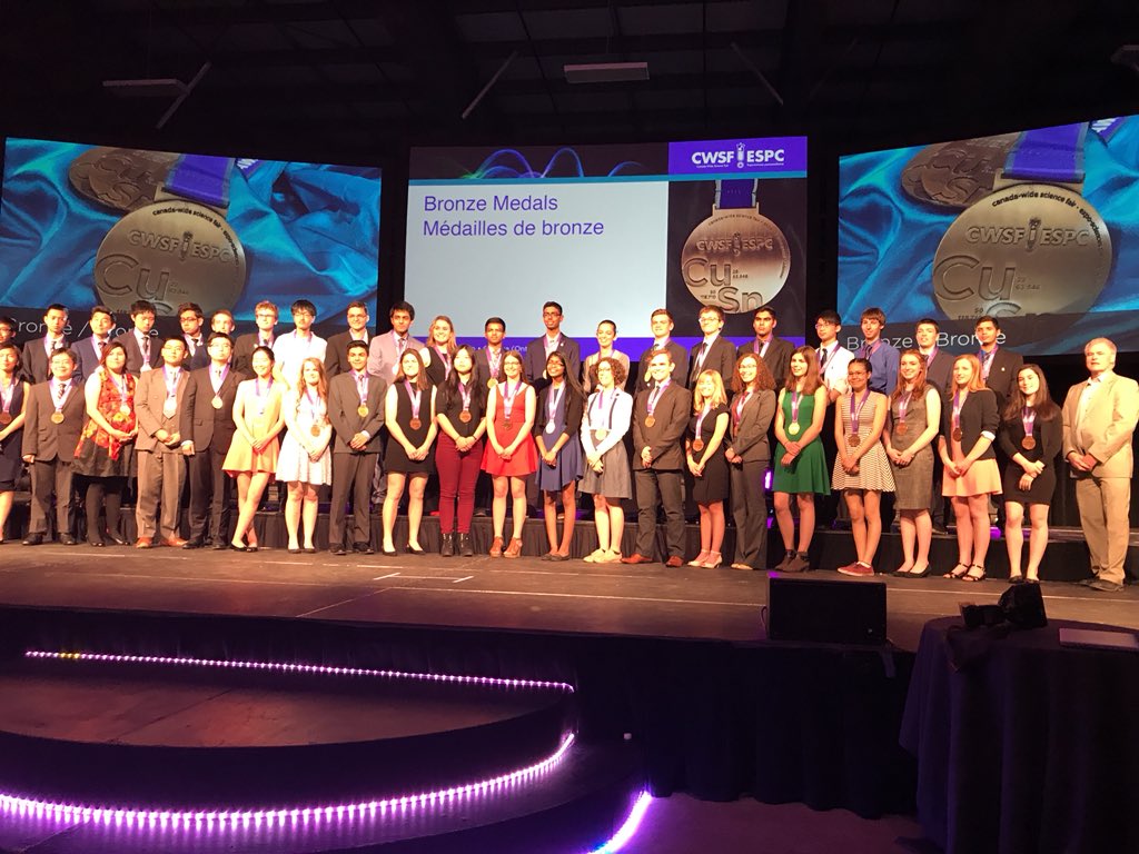 ShadNetwork's tweet photo. Wow - More SHAD award winners at #cwsf2018 @cwsf_espc congrats to #shad2016 Rebecca Baron #shad2018 Erin Burt #shad2017 Aidan Mundle winners of Excellence Awards - Senior Bronze Medals. Well done all! https://t.co/ynyYE7r1wM
