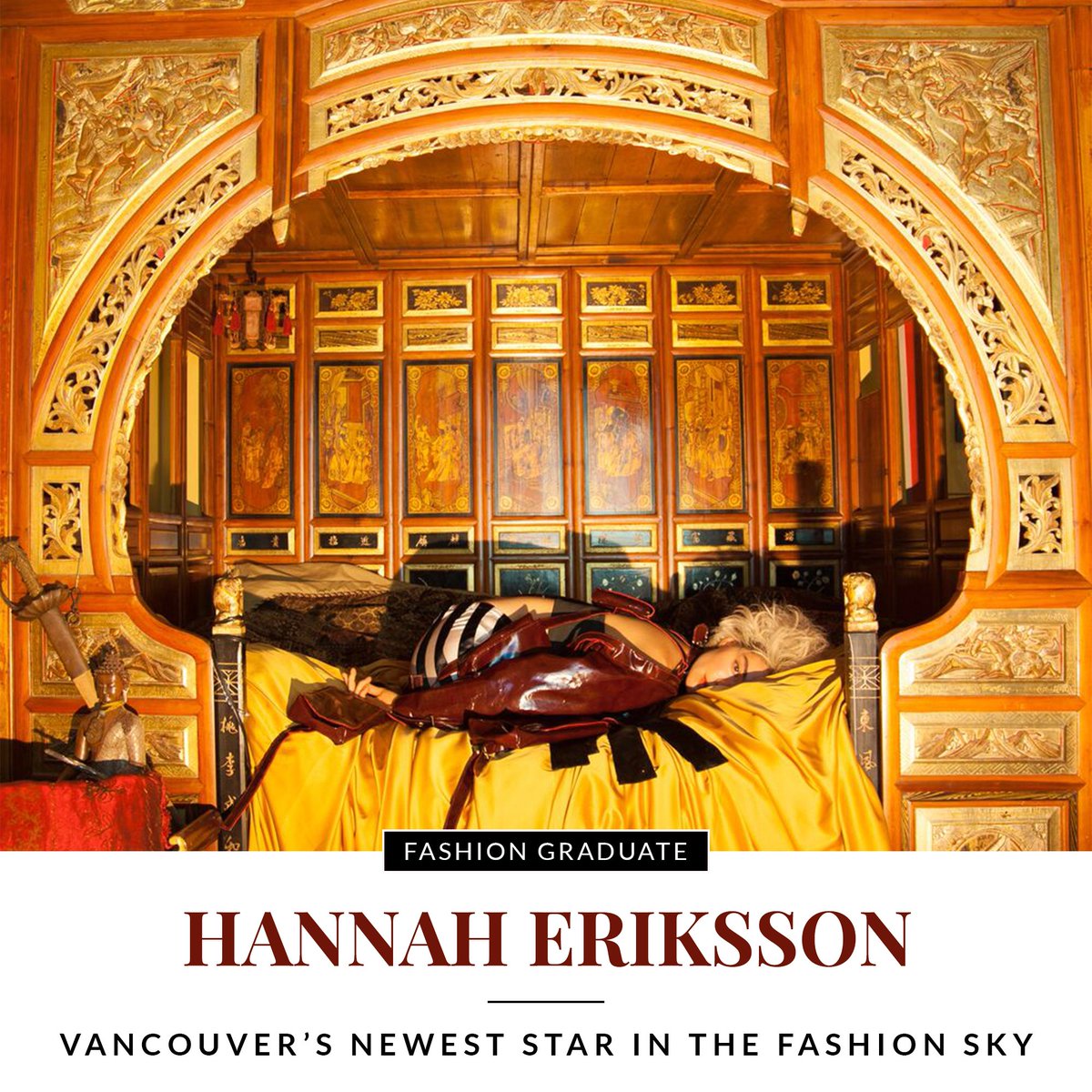Meet Vancouver's new breakout Fashion Designer, BMC Design graduate Hannah Eriksson! We chat with Hannah about her triumphant win at last year's grad show and her big debut at @VanFashionWeek. bit.ly/ProfileEriksso…