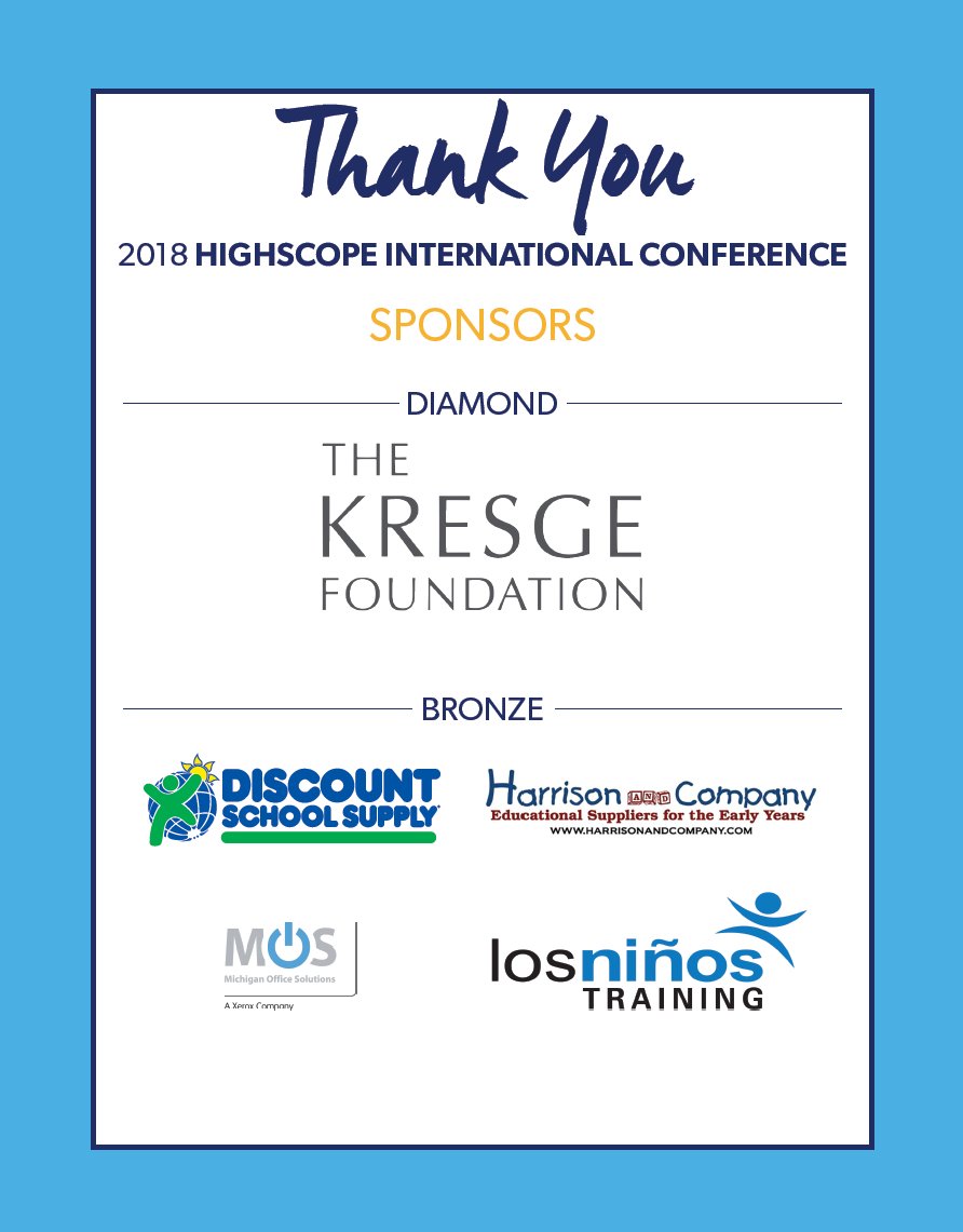 HighScopeUS's tweet photo. We're bursting with stimulating discussions! That's a wrap on day two #HSConf2018 #bridgethegap2018 https://t.co/IjHoOuJIiU