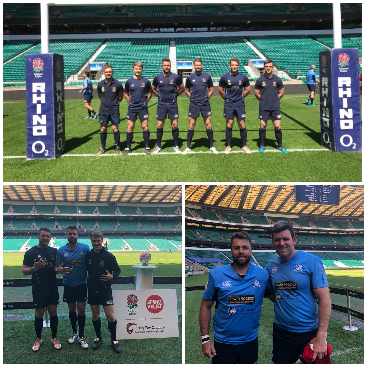 What an absolute honour to play at the home of rugby <a href="/EnglandRugby/">England Rugby</a> today for the Darwin Group Invitational XV vs <a href="/C_L_Rugby/">Commons & Lords RUFC</a> great day. @mikeowenrugby is still some player. Quarterback throws from nowhere. I can say I scored a brace of tries there forever!!