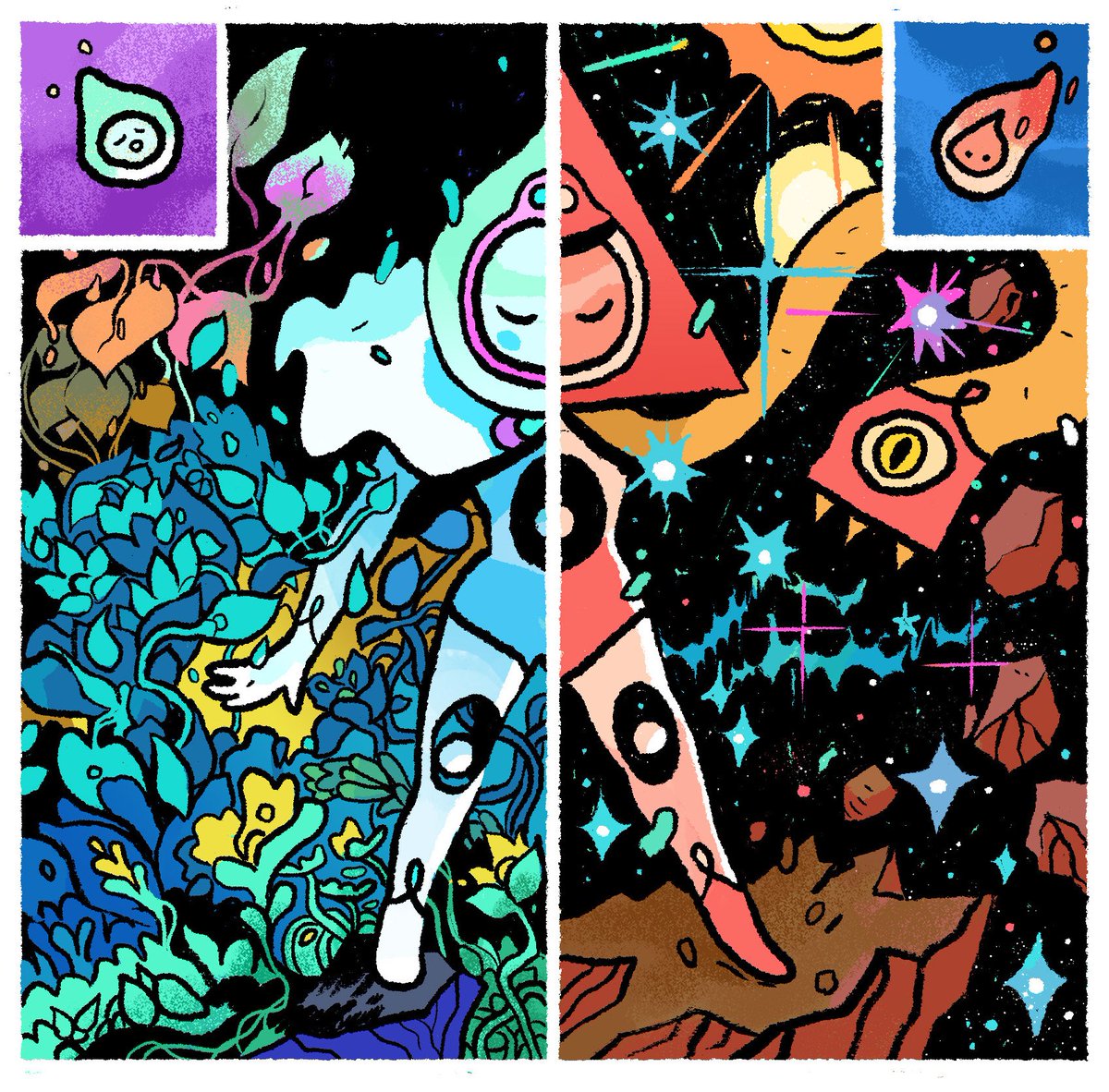 New 4 page comic ?
HQ link (https://t.co/5jEHEvzAMj)
#comics 