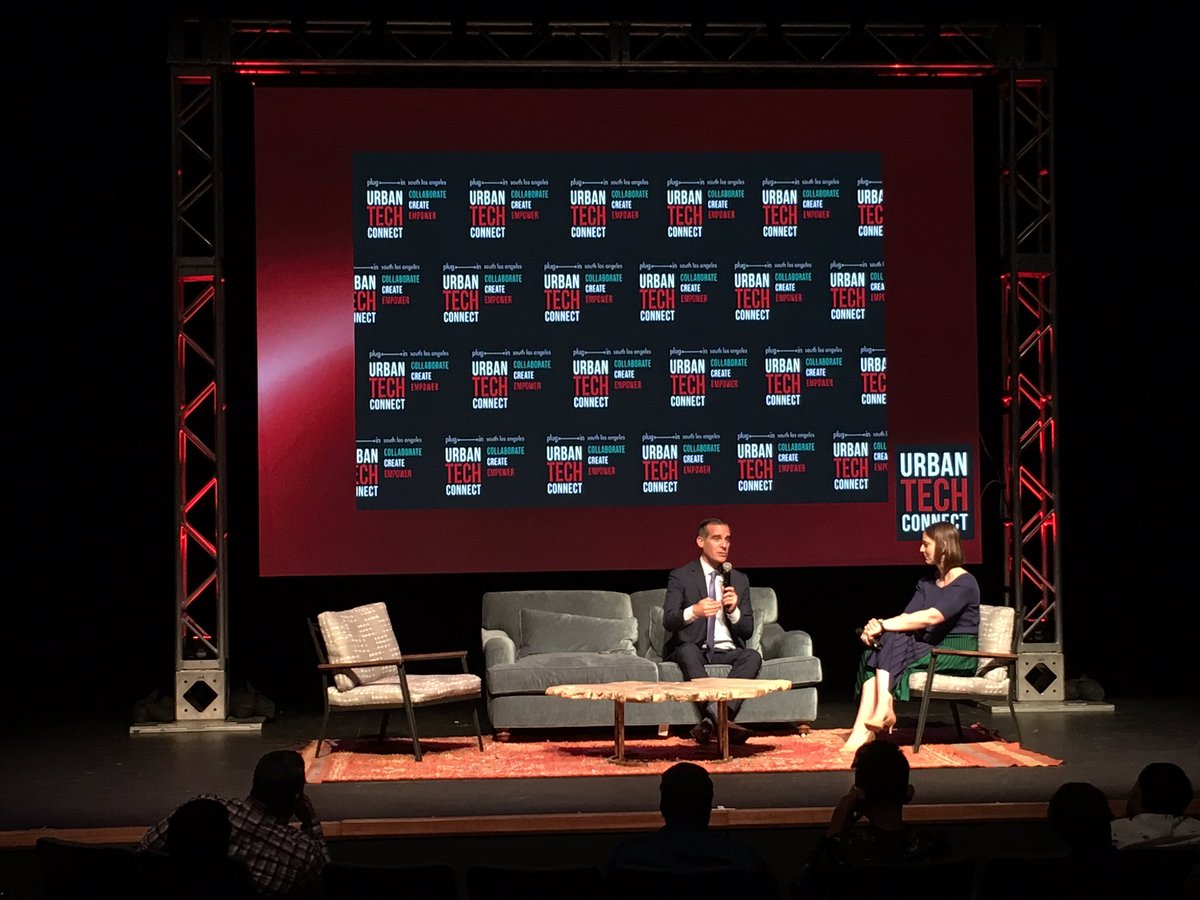 durolabs's tweet photo. Great to hear @MayorOfLA talk about his vision for tech growth in #losangeles at @PISouthLA https://t.co/w6vLVYM9d7