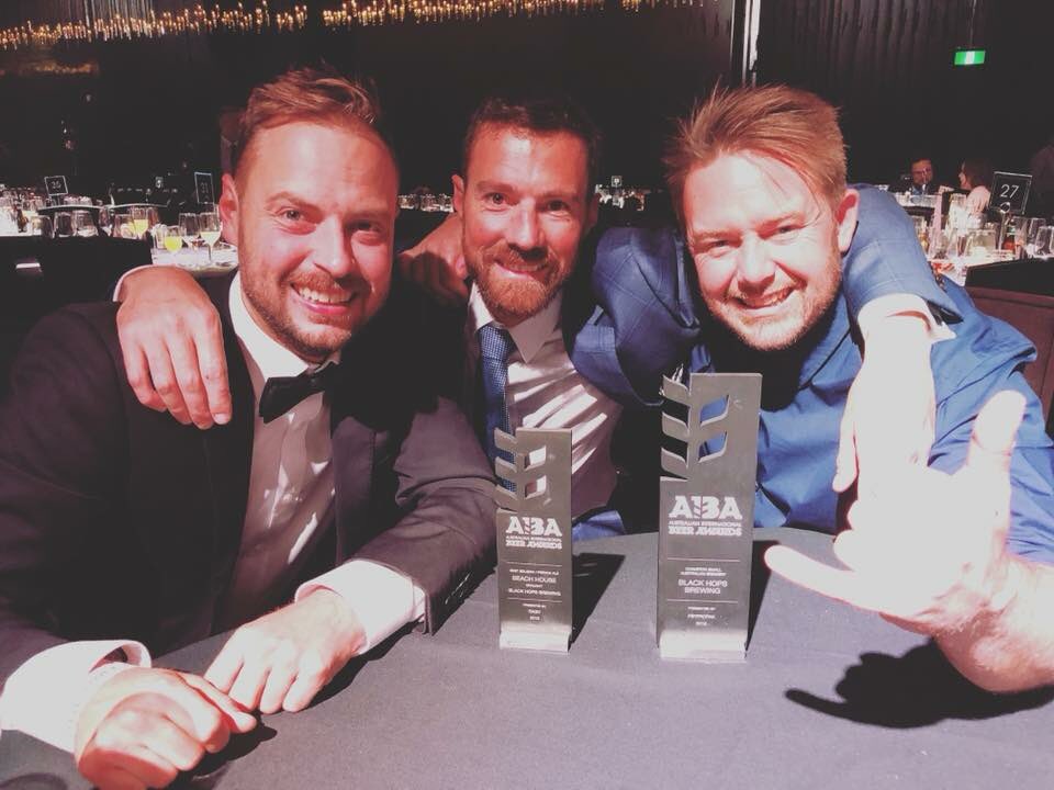 Shout out to the gang at @blackhopsbeer who took out Champion Small Australian Brewery at last nights <a href="/AIBABeer/">AIBA</a> awards! #goldcoast pride!