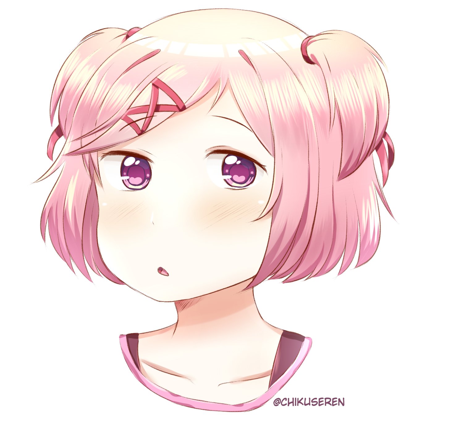 Wink Wonk в Twitter Here S Natsuki Head That I Drew A