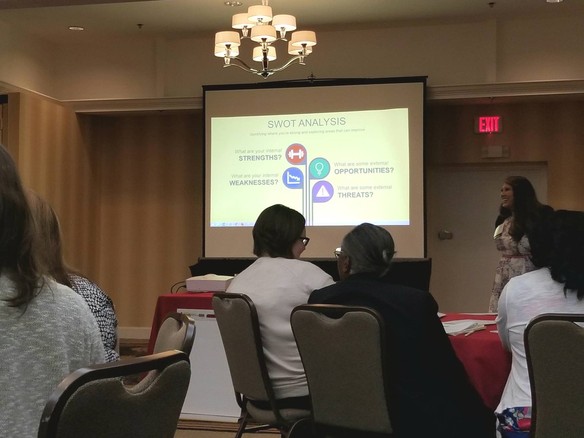 WakeVolAdmins's tweet photo. Katie and Teresa from @GirlScoutsNCCP brought the SWOT to the NCAVA Statewide Conference. Have you evaluated your program lately? #StrengthenOurVoice #volmgmt https://t.co/0zNuzYHWM4